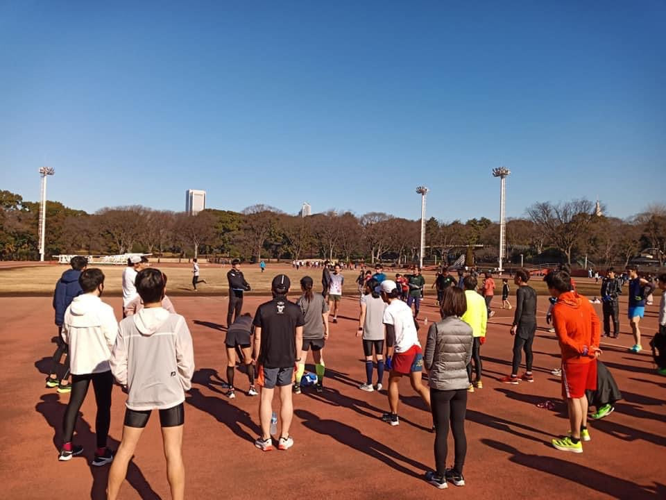今日はロング走！