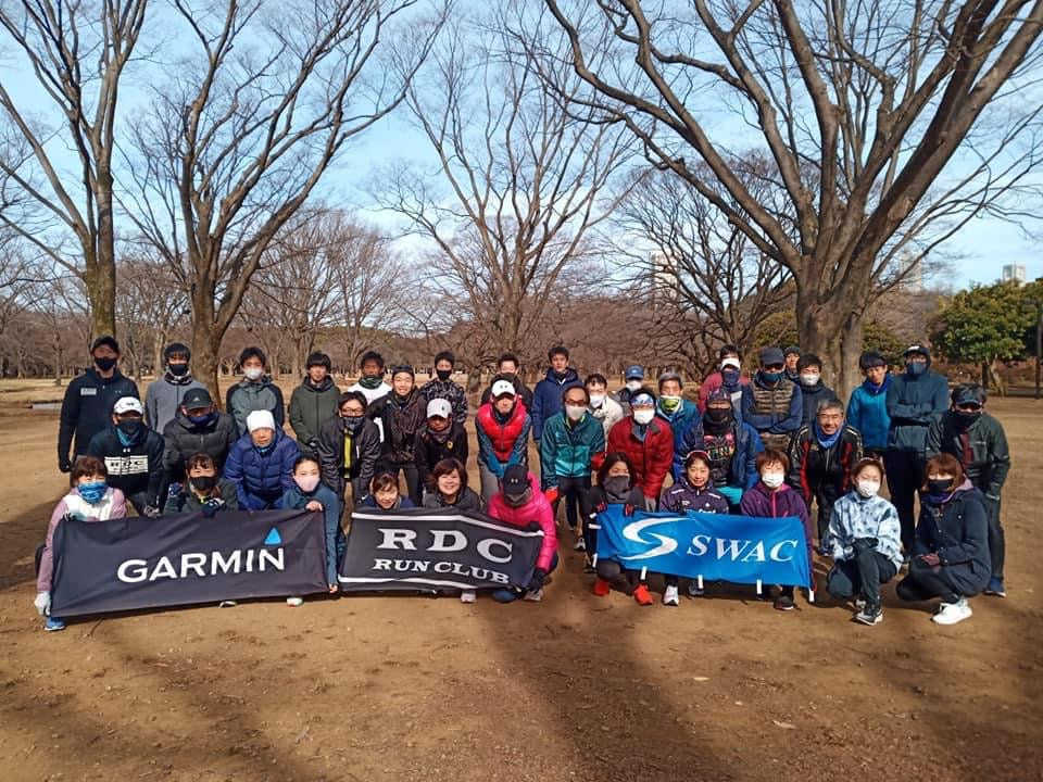 代々木公園で10kmタイムトライアル！