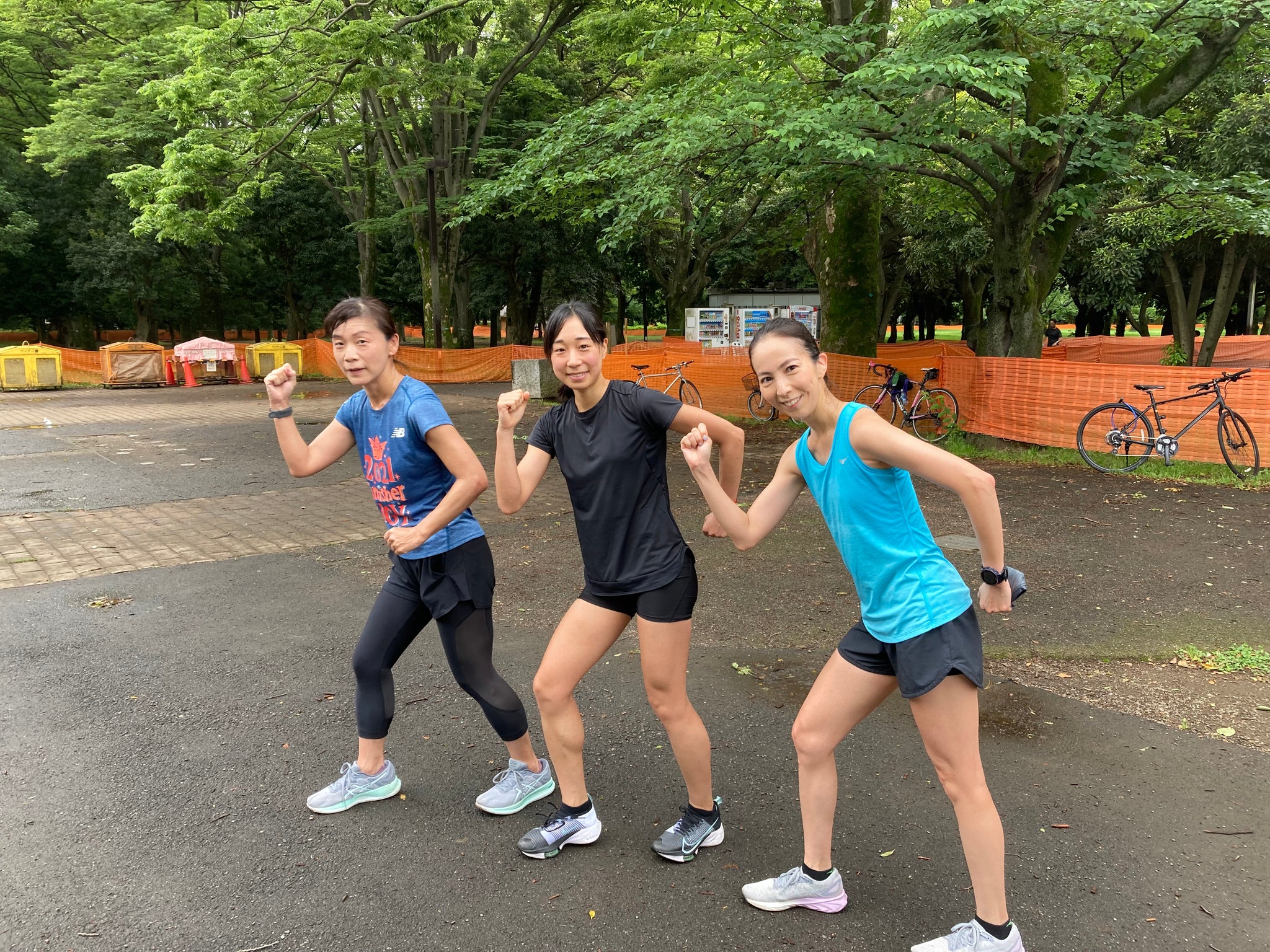 4.6kmのインターバル🏃‍♂️🏃‍♀️💨